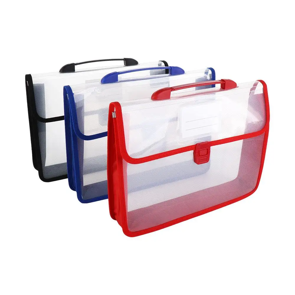 Wallet Home Organization Office Supplies School Expanding File Folders File Storage Bag Document Bag File Folder File Wallet view 6