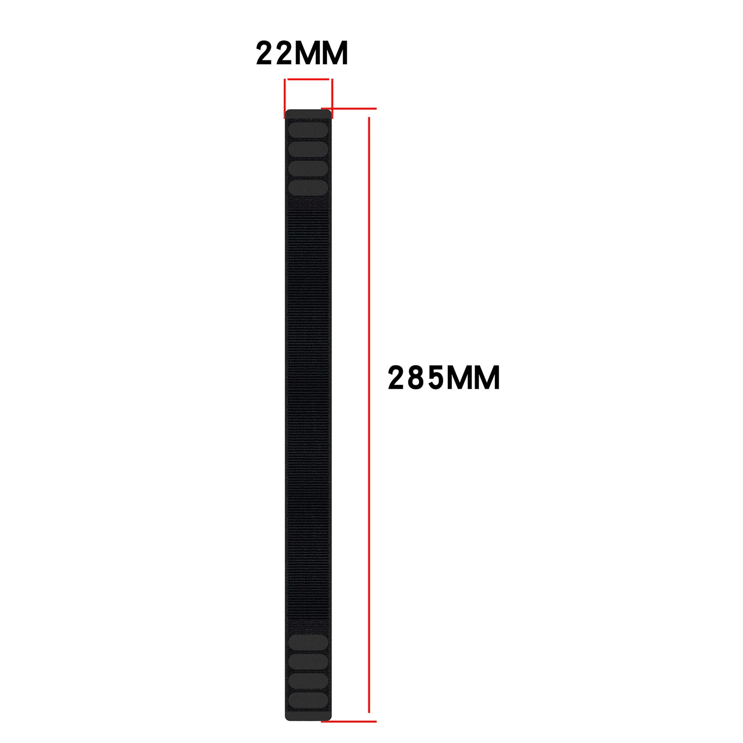 26mm 22mm 20mm Hook and Loop Watch Band for Garmin Fenix 7X 6X 7 6 7S 6S Pro 5X 5 5S Plus/ Instinct / EPIX 2/ Enduro Wrist Strap view 3