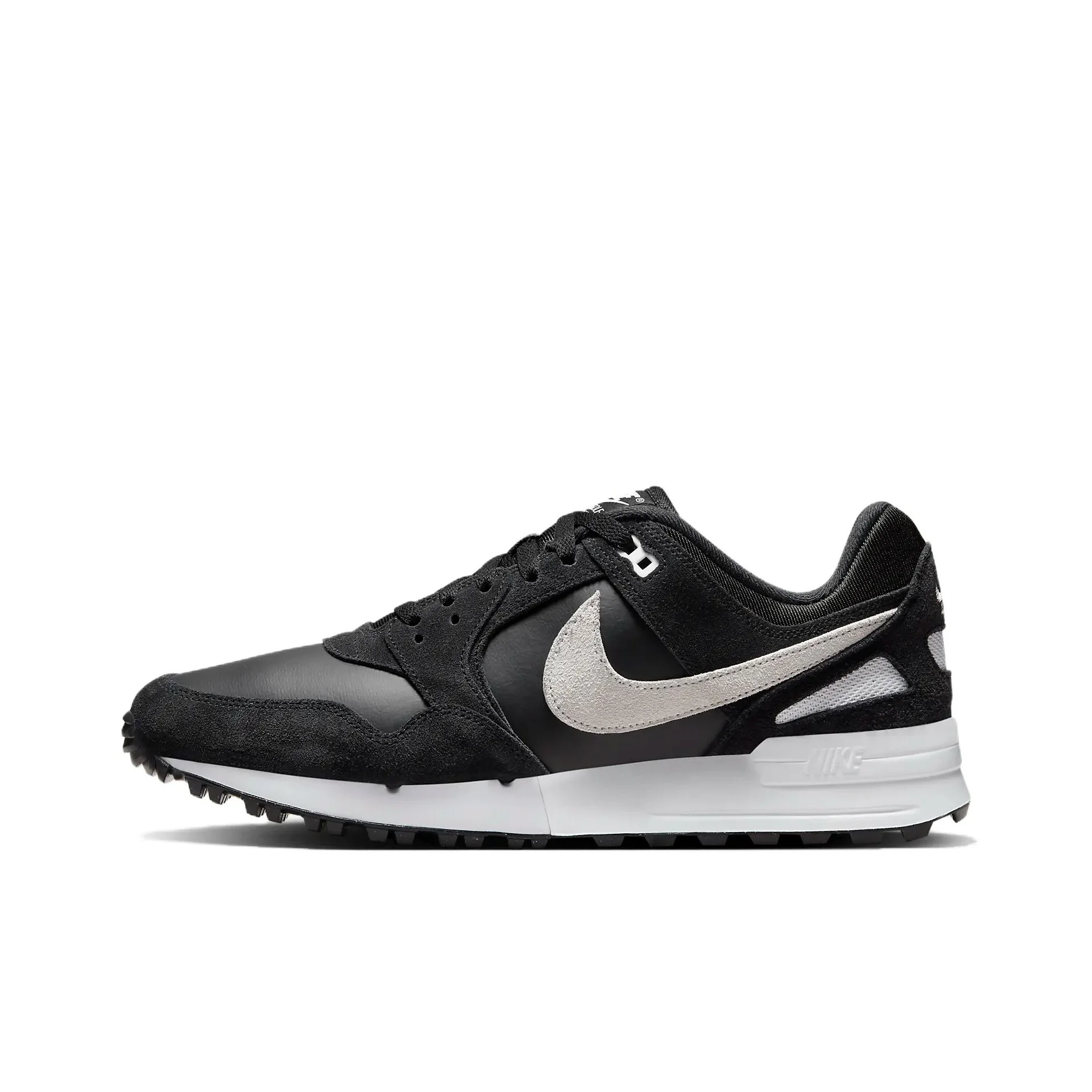 Nike Air Pegasus 89 Round Tip Textile, Synthetic Leather, Leather Cushioning Abrasion Resistant FJ2245-001