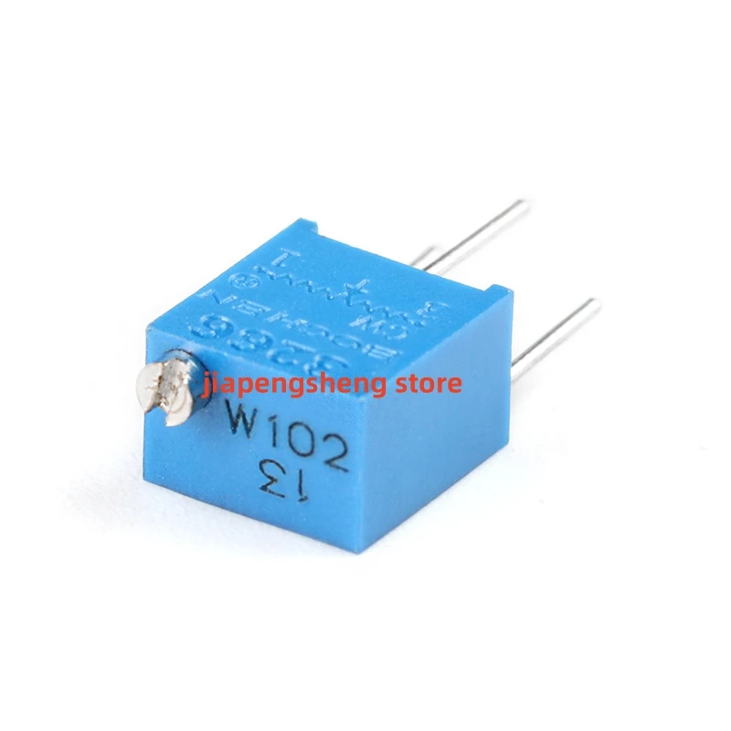 Adjustable multi-turn precision resistor, potentiometer, 5pcs, 3266w-1-102/103/104/105/1k/2K/10K/1m