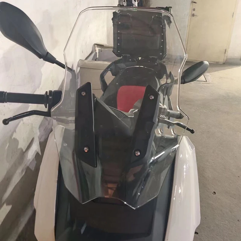 

Удлинитель лобового стекла для мотоцикла 2018 2019 2020 2021 2022 BMW C400 X C 400X ветровой экран двойной пузырьковый дым