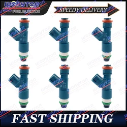 6Pcs Injectors Nozzle 30777501 6G9N-AB LR001982 for LAND ROVER&VOLVO LR2 / S80 / V70 / XC60 / XC70 / XC90 3.2L L6