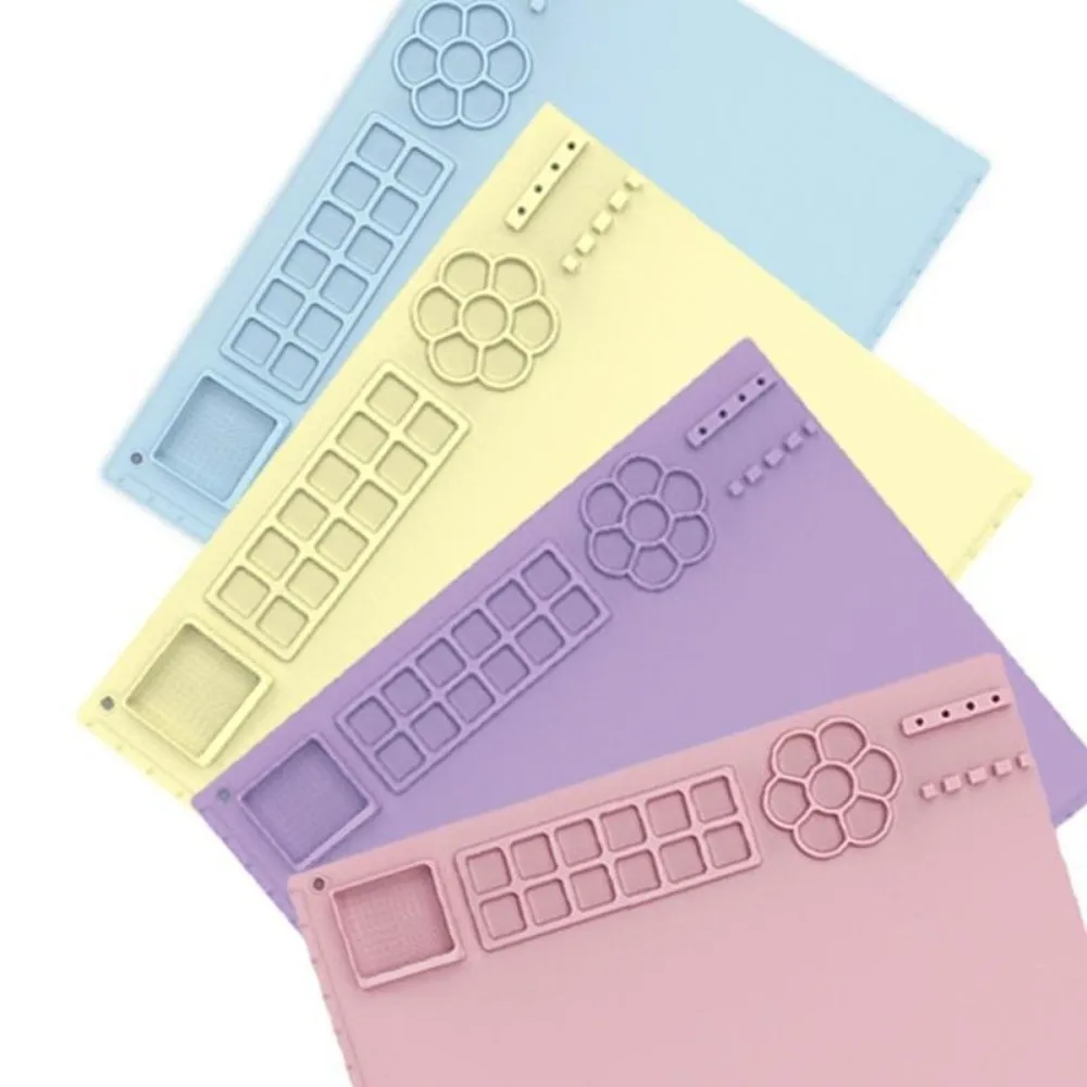 DIY Silikon Malerei Matte Kunst Malerei Farbe Kunst Handwerk Pads Handgemachte Pinsel Halter Graffiti Kunst Matte Öl/Farbe/Graffiti Kunst