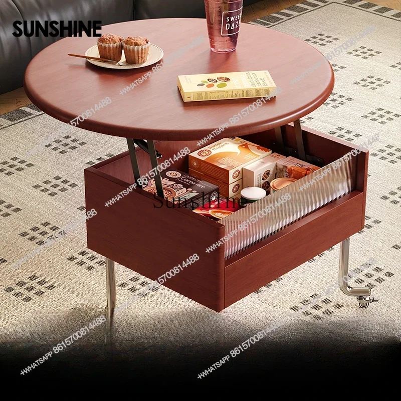 Lifting and moving coffee table Living room Home sofa Tea tableX