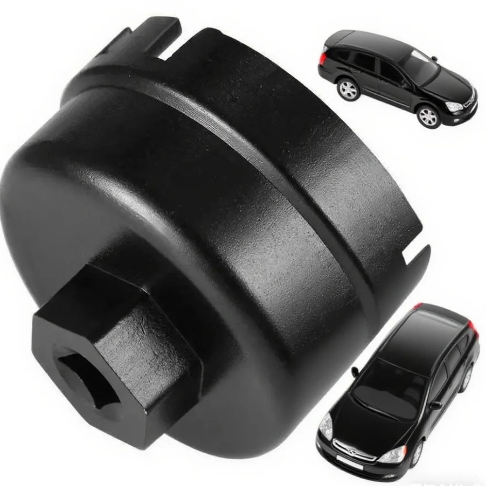 1 шт., инструмент для снятия крышки масляного фильтра, 14 канавок, 64,5 мм для Toyota Prius Corolla Rav4, черные прочные автомобильные аксессуары