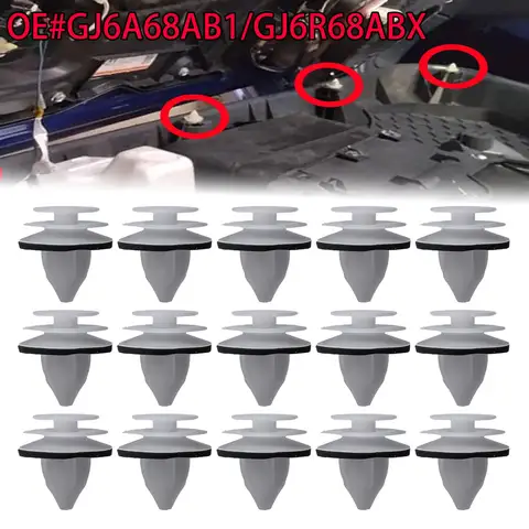GJ6A68AB1 GJ6R68ABX Interior Door Trim Panel Retainer Clips Side Trim Fastener For Mazda 2 3 CX3 CX5 CX9 RX-8 MX-5