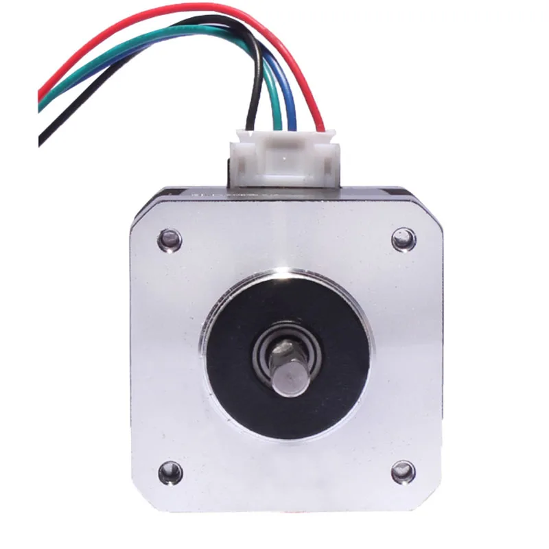 Nema 17 Stepper Motor 42BYGH34 Standard Line Torque 0.28N.m Single Output Shaft Diameter 5mm Durable Motor Step Angle 1.8 °