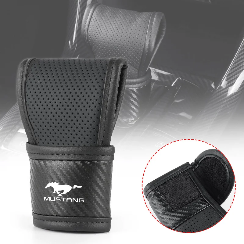 Car Center Console Gear Shift Knob Cover Handle Case For Mustang Zapatillas Miniatura Gt Shelby 2005 2015 Mujer 2012 2006