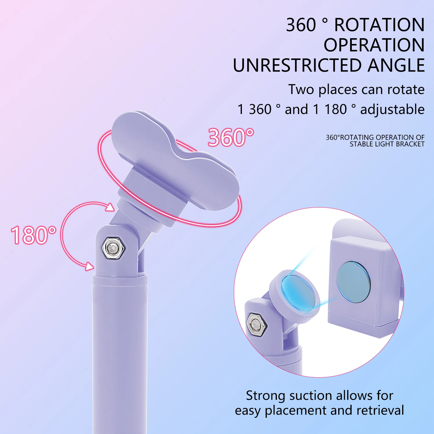 NRCS 1 portable hand-held professional induction nail lamp+fixed bracket, intelligent induction, timing selection, special for n