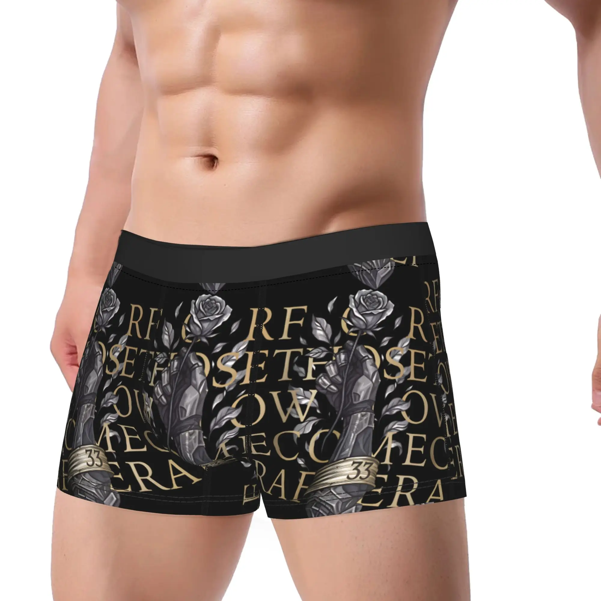 

Нижнее белье Clair Obscur Expedition 33, трусы с принтом, высококачественные мужские трусы, забавные шорты, трусы, подарок на день рождения