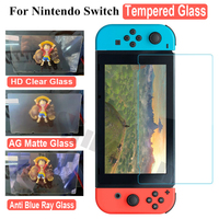 AG matte HD Tempered Glass Screen Protector For Nintendo switch 2 Anti Blue ray Protective Film For Nintendo Switch OLED lite