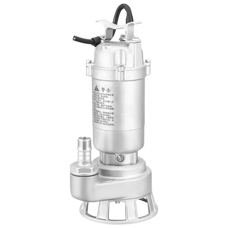 Stainless Steel Submersible Pump Precision Casting 304 Sewage Pump 220V Anti-Corrosion Acid and Alkali Resistant 316 Chemical