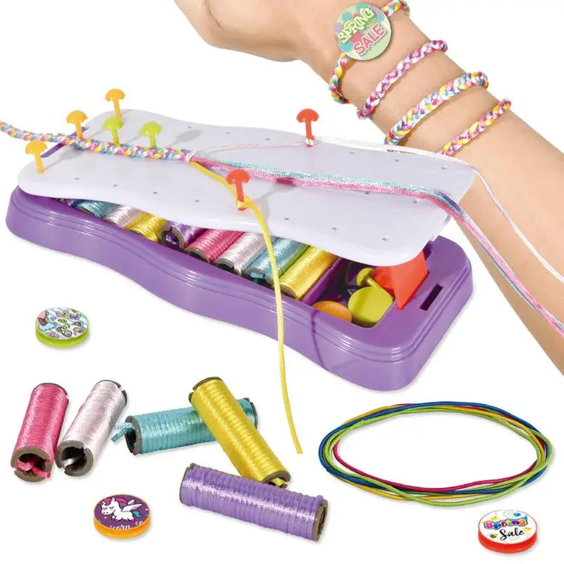 Kit Arts And Crafts Toys For Kids DIY Bracelet Making Kits For Girls Birthday Gift For Teenage Girls