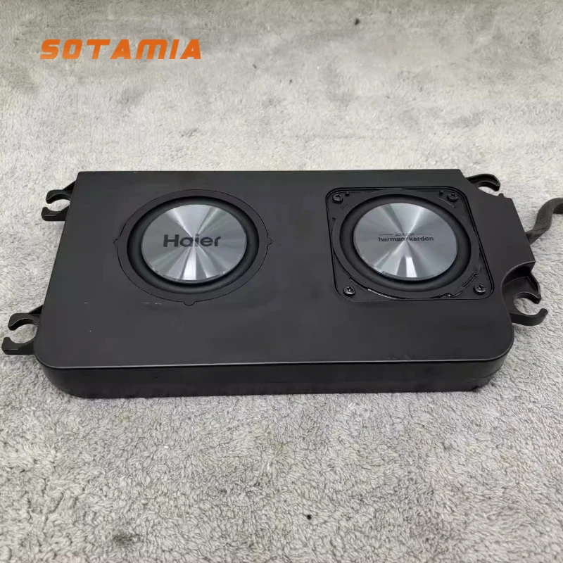 

SOTAMIA 1PCS 3 Inch Ultra Thin Subwoofer Speaker 6 Ohm 20 Watt Dual Bass Diaphragm Passive Speaker Waterproof Subwoofer