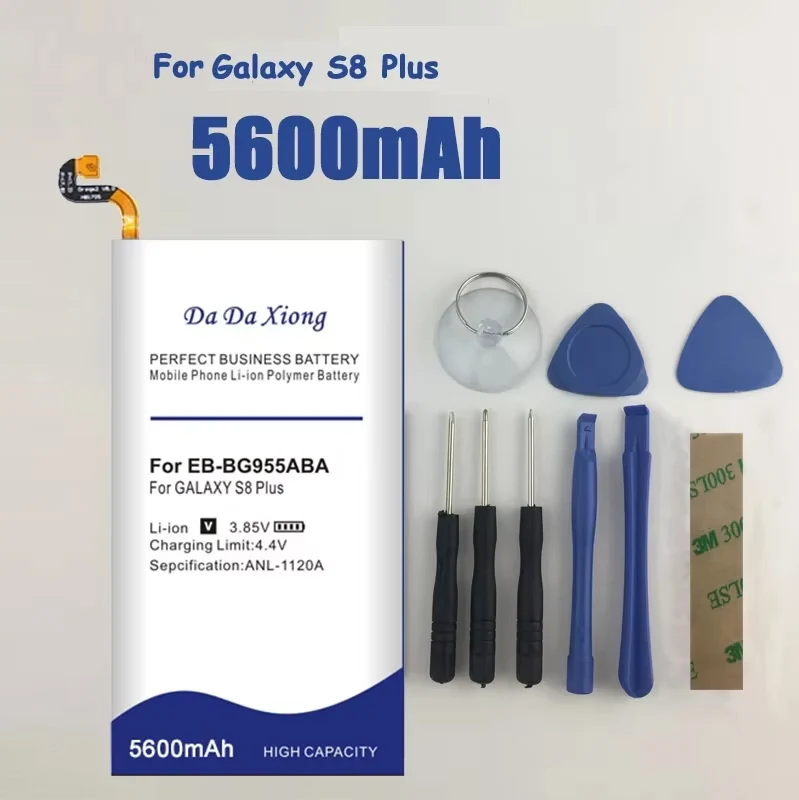 5600mAh Battery EB-BG955ABA EB-BG955ABE For Samsung Galaxy S8 Plus+ G9550 G955F/A G955T G955 S G955P With Tools