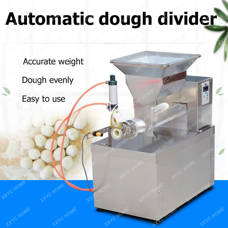 Pizza dough divider rounder cutter pizza cookies dough ball rolling machine automatic dough divider machine