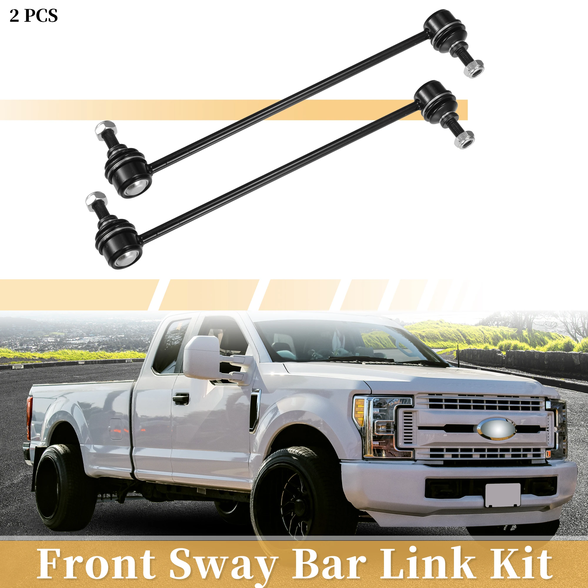 

UXCELL 2pcs Front Stabilizer Sway Bar Link for Ford C-Max for Ford Escape No.K80880