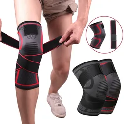 1pc dual-purpose pressurized knee pads with detachable knee pads for fitness and running