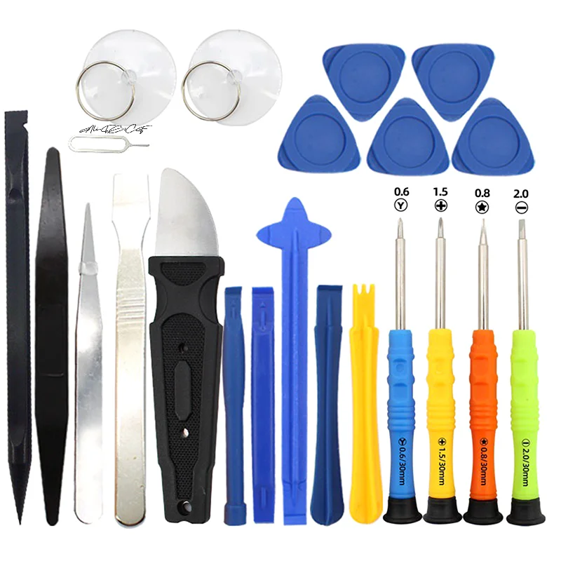 Jeu de tournevis à levier Spudger 22 en 1, Kit d'outils d'ouverture de réparation pour téléphones portables, tablettes, ordinateurs, démontage, ensemble d'outils manuels