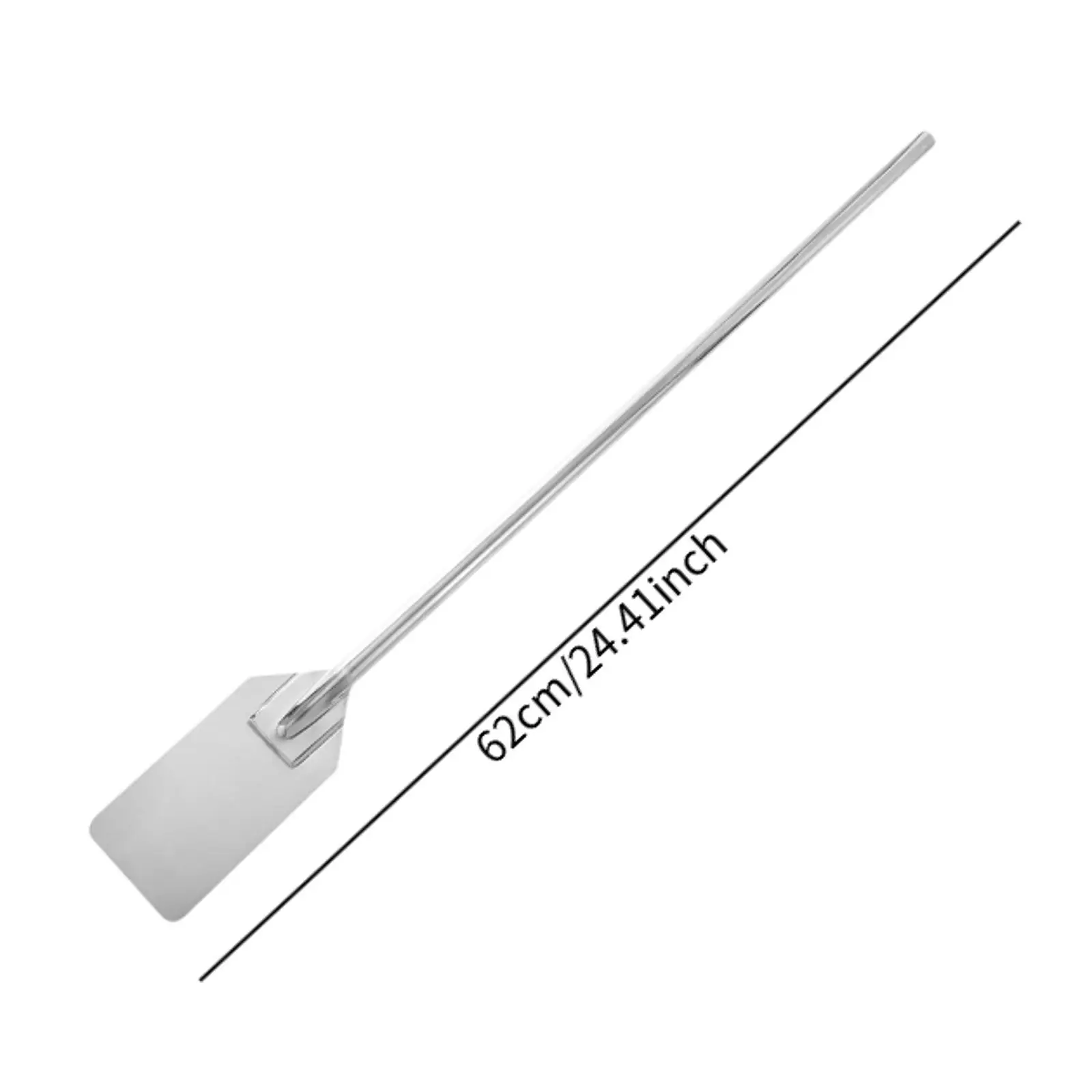 Multi Functional Stainless Steel Mixing Paddle Extra Long Stirring Spoon Kitchen Tool for Culinary Use