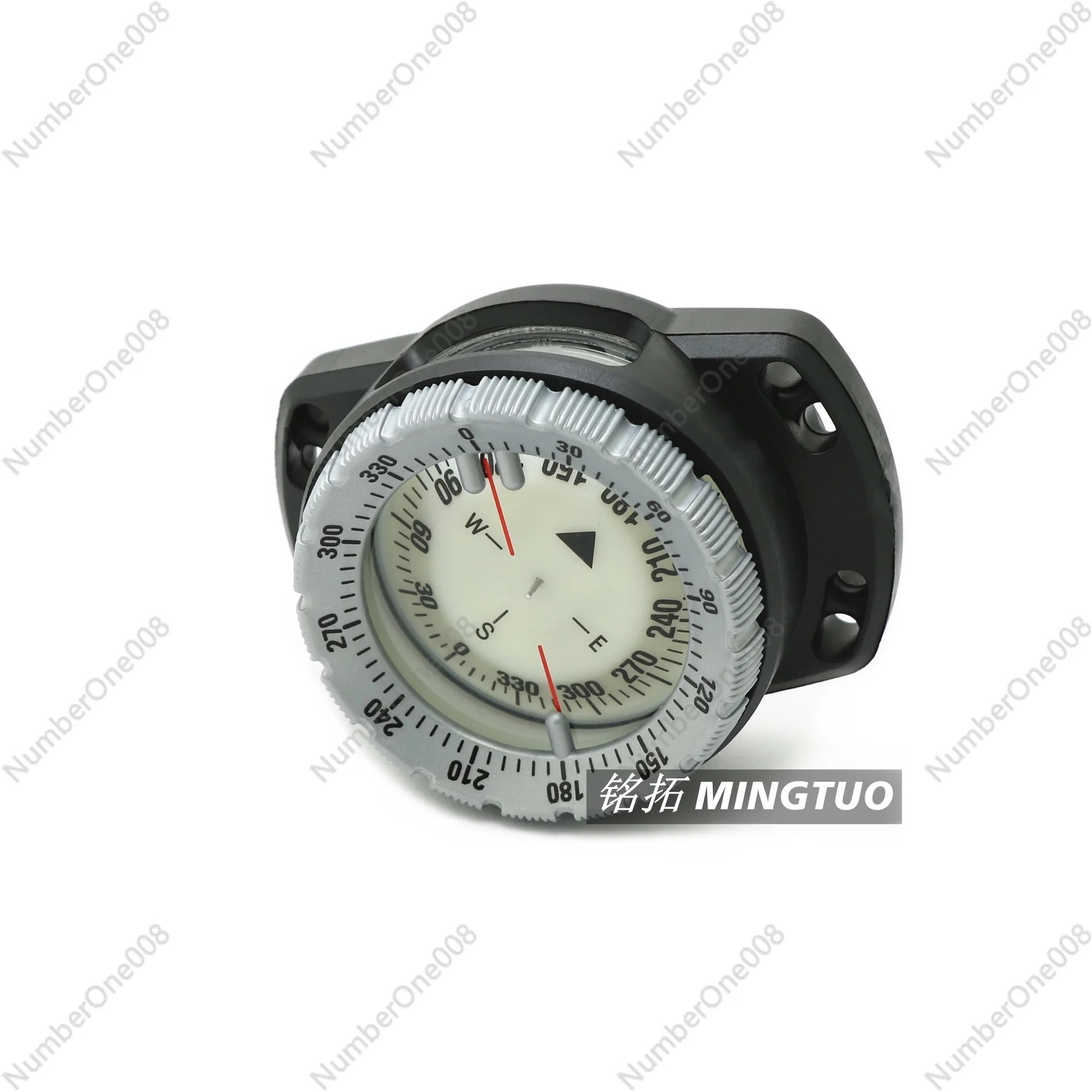 New Elastic Rope Diving Compass Compass Watch, Strong Magnetic Sensitivity Can Dive 50 Meters with Luminous Light in Stock