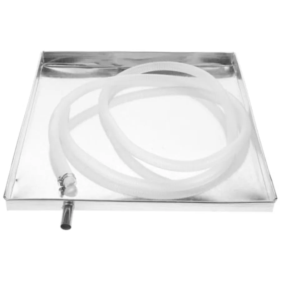

Didiseaon Drain Pan Tray 15.72 in Portable Drip Pan with 78.6 in Drain Hose Drainage Pipe, Universal Unit Drip Tray for Air Con