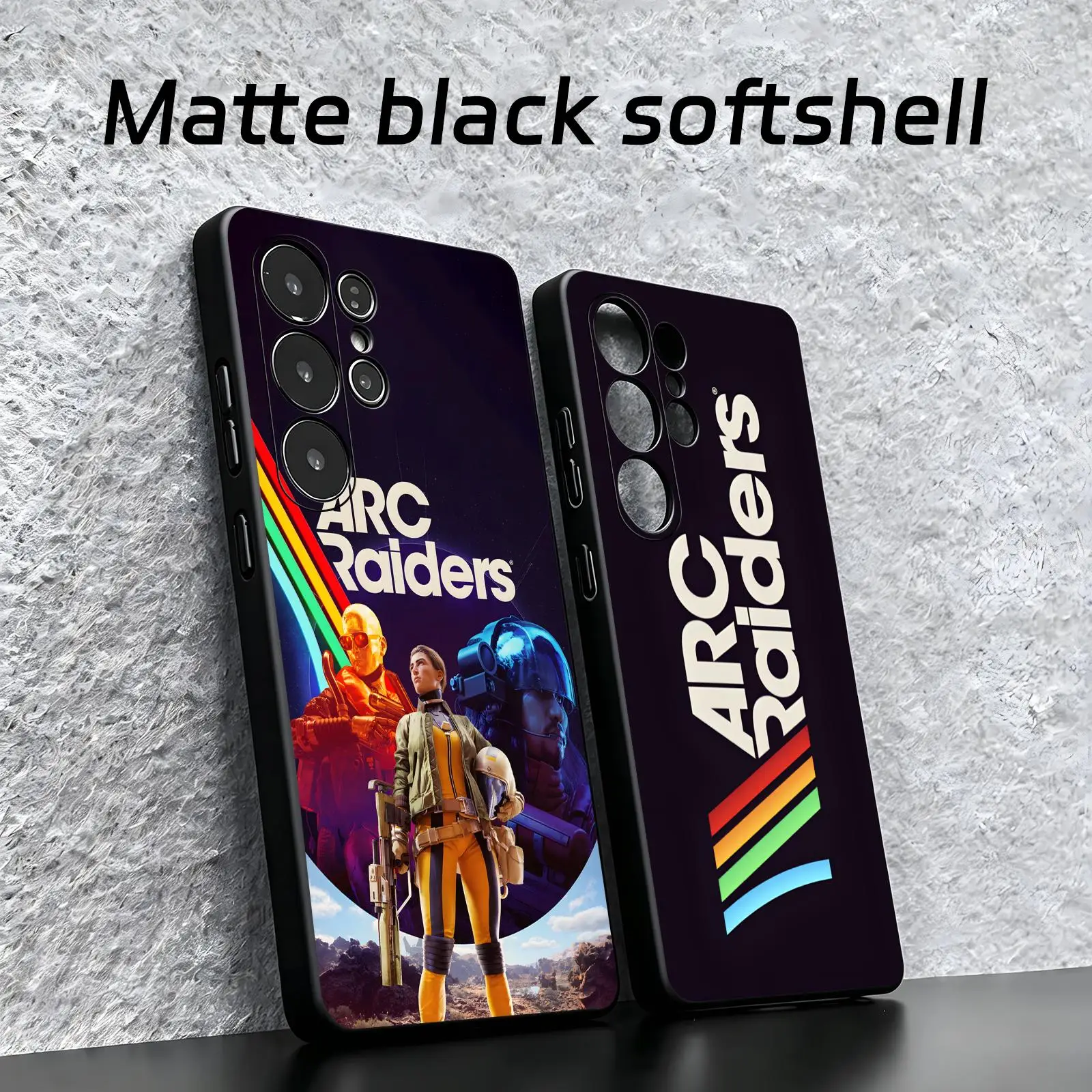 HOT GAME ARC Raiders  Phone Case For Samsung S26 S25 S24 S23 S22 S21 S20 Ultra Note20 Soft black Shockproof Cover