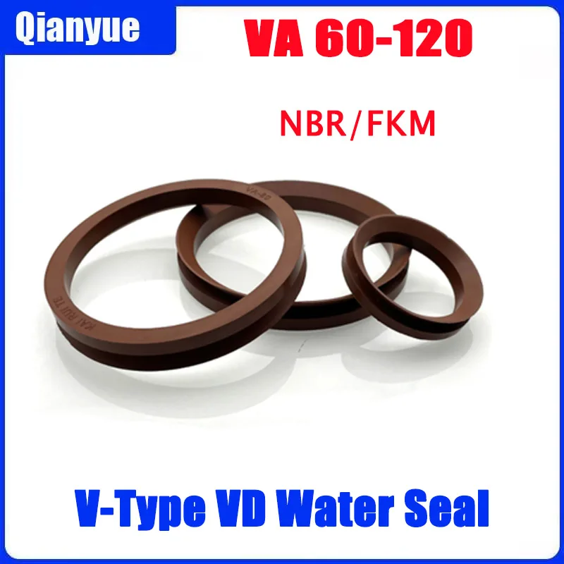 V-Typ VD Wasserdichtung VA60-120A - Gummi-Wellendichtungen für Pumpen/Ventile, NBR/FKM Material (Hohe Verschleißfestigkeit, OEM-Qualität) – Detail 5