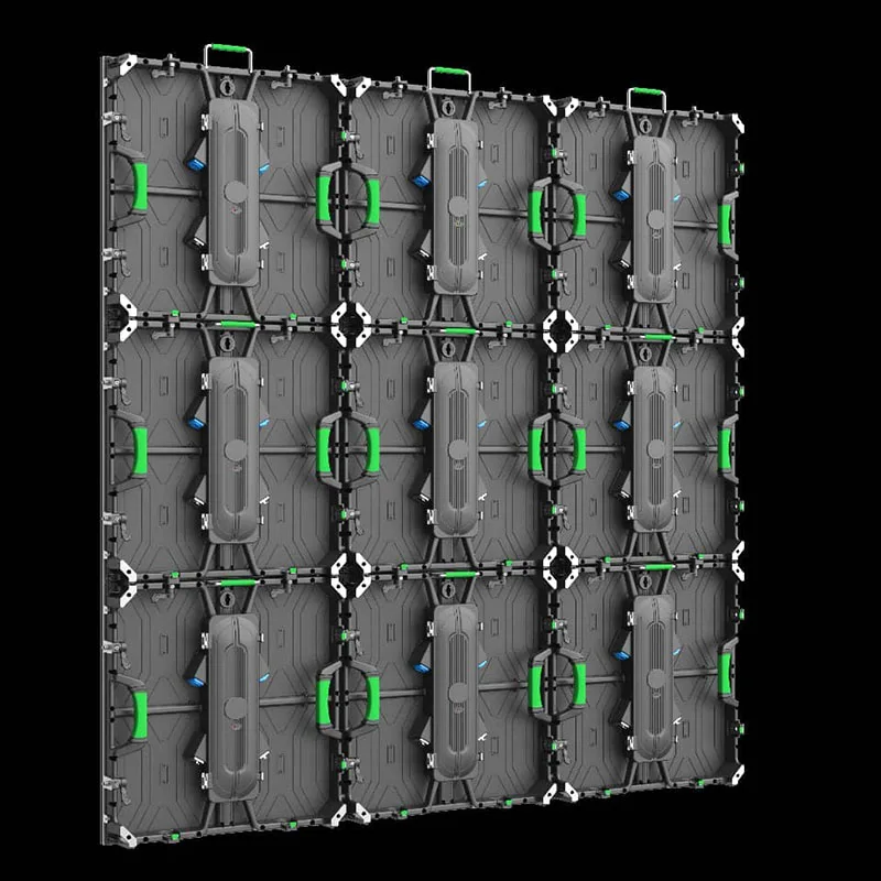 Pantalla de gabinete interior/exterior de alta resolución, pantalla de panel publicitario para iglesia de 500x1000mm, fabricada por pantalla LED