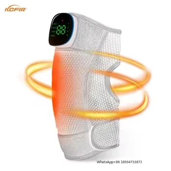 Knees Massager Digital Display Heating Wireless Vibration USB Heated Knee Pad Heating Pads For Knees Electric