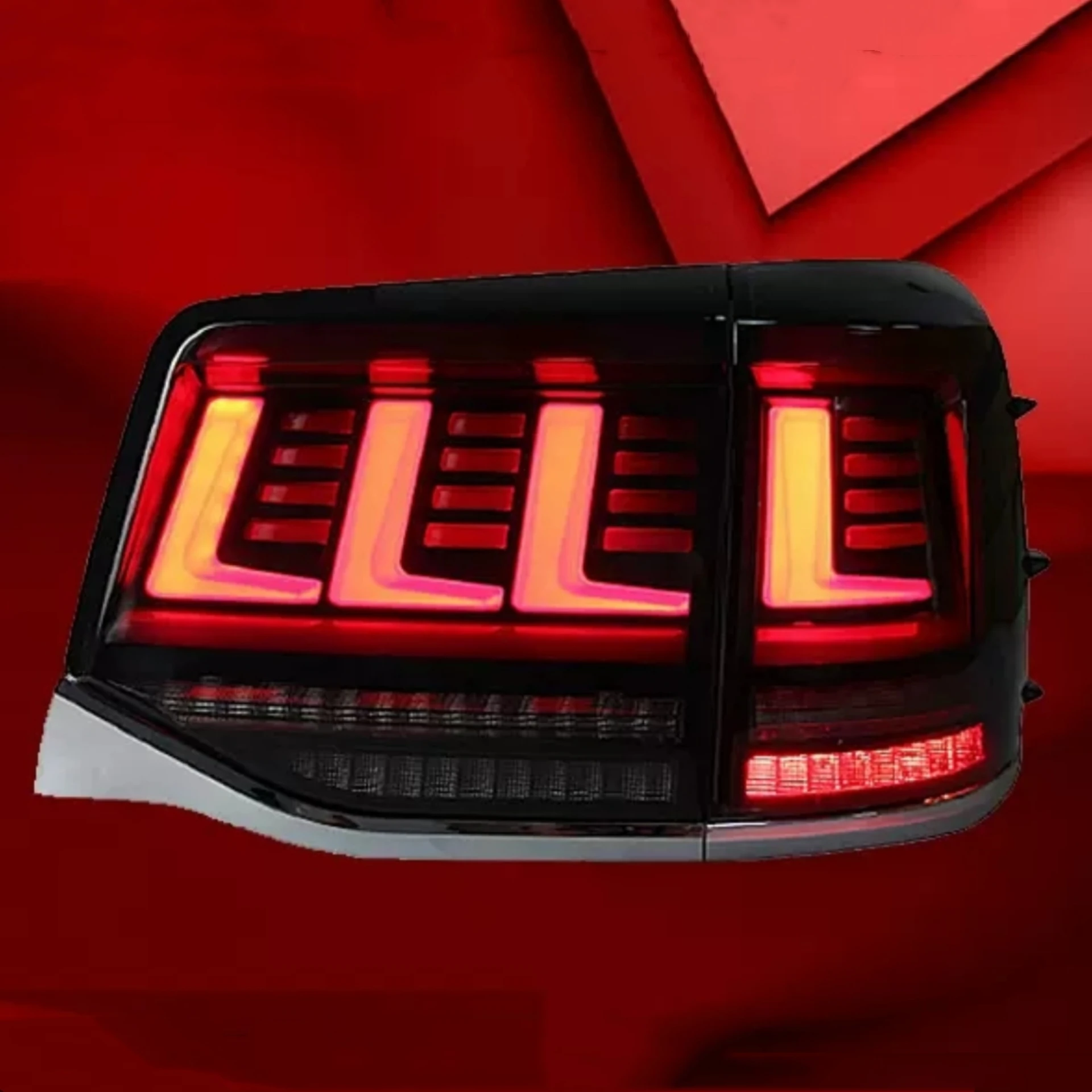 

Led TailLight Assembly for Toyota Land Cruiser LC200 16-20 Daytime Running Rear Brake Lamp Reverse Light Turn Signal