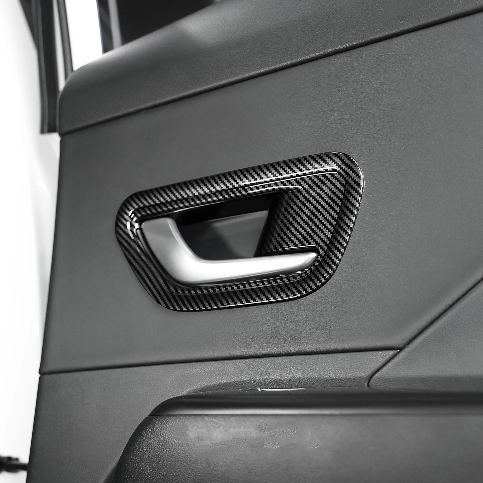 

For Hyundai Kona SX2 2024 Inner Door Bowl Handle Trim Cover Interior Styling Decoration Accessories