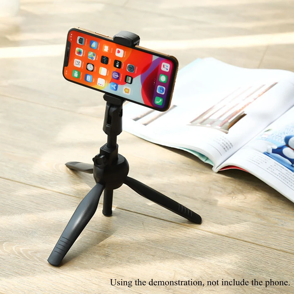 Trípode para teléfono móvil, soporte Universal estable para teléfono móvil, extensible de escritorio, Mini soporte de mano para vídeo/película