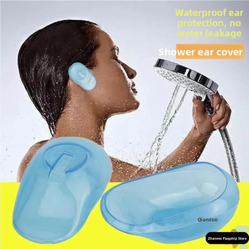 Elderly Ear Protection Covers Waterproof Earplugs for Bathing And Washing Hair Prevents Water from Entering the Ear Post Surgery