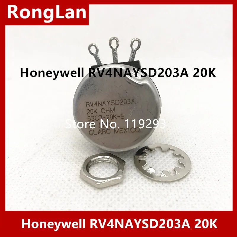 Inventory Mexico Honeywell RV4NAYSD203A 20K A20K import potentiometer handle long 23MMX6.4MM-2PCS