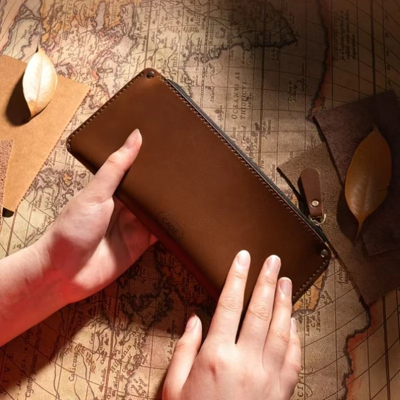 Винтажный студенческий пенал: минималистичный дизайн для школьных принадлежностей и повседневной организации