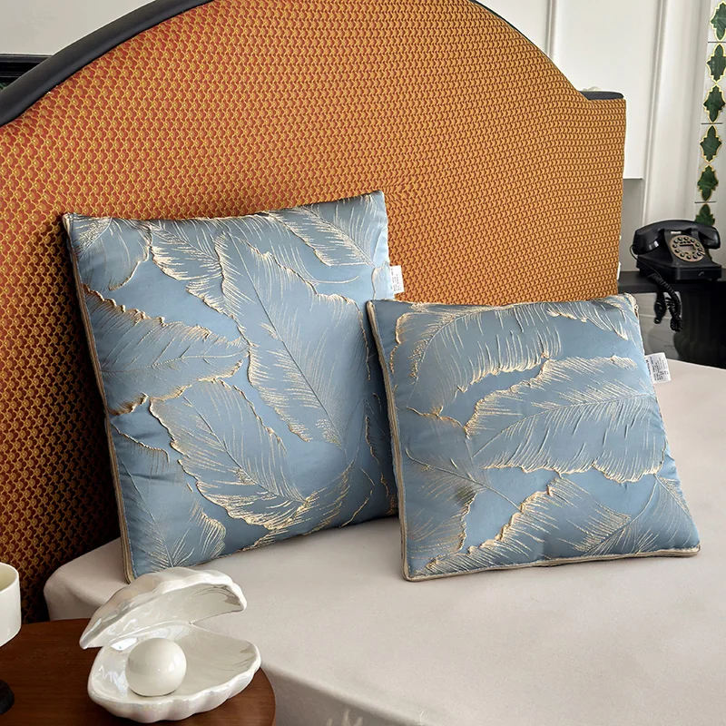

European jacquard dual-purpose pillow quilt living room sofa car cushion two-in-one
