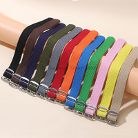 14mm 16mm 18mm 20mm 22mm Nylon Fabric Woven Straps Watchband For Rolex For Tudor Watchstrap Men Women Universal Sport Bracelet