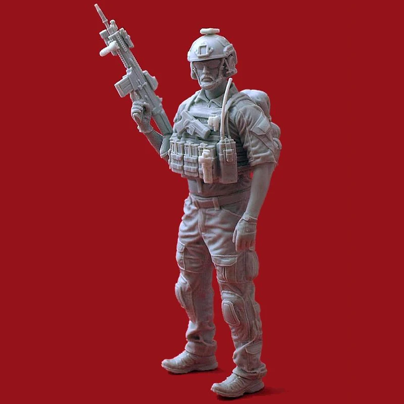 1/16 Resin Model Figure Kits GK , Military Theme，Unassembled And Unpainted，148RBC