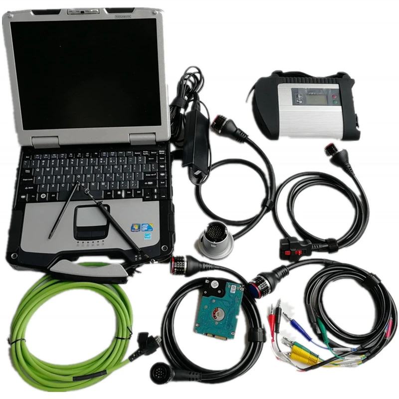 

2024v Star Diagnosis System C4 MB Star C4 for MB Car 12V Coding tool MB star Multiplexer MB C4 HDD in CF31 Laptop I5CPU 4G