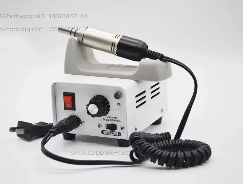 Odontologia faqiang microeletrônica de alta velocidade laboratório celular micro motor máquina polimento broca do prego março
