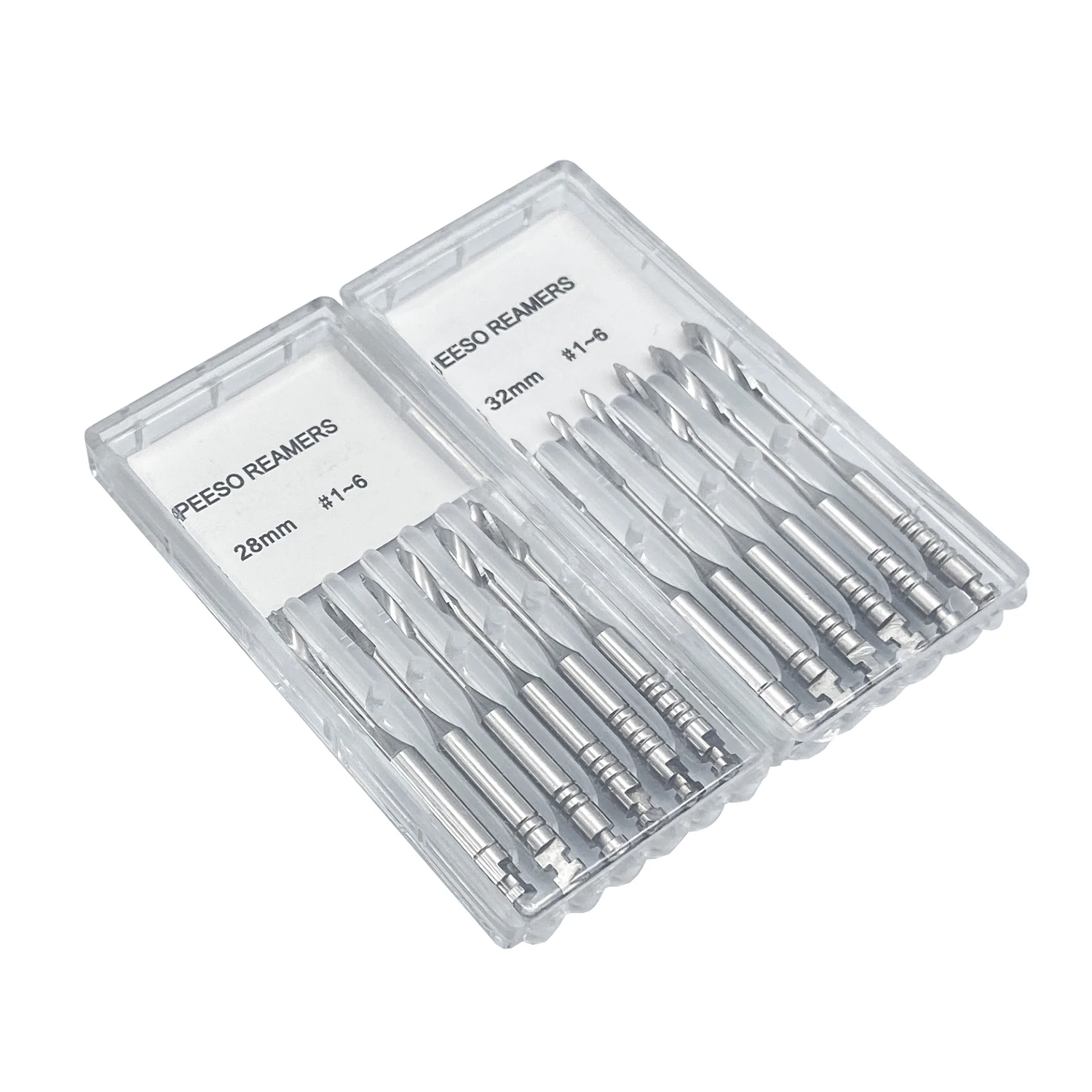 Dental Tool Root Cannal Endo Peeso Reamers Drill 28mm 32mm Stainless Steel Endodontic Instruments Dentist Dentistry Odontologia