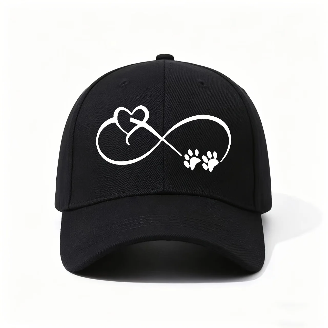 Infinity Symbol Decal with Heart And Paw Prints, Suitable for Car, Truck, Bike, Or Window Decoration Versatile, Durable, And Sty
