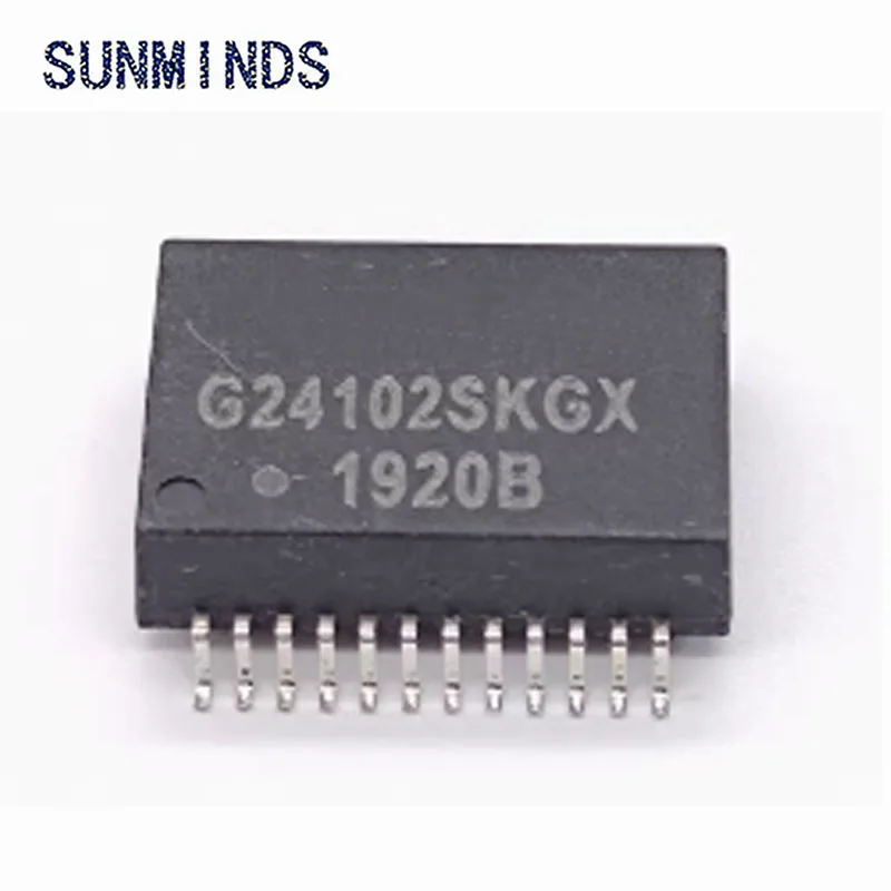50pcs/lot G24102SKGX SOP24 G24102S KGX NETWORK FILTER TRANSFORMER G24102