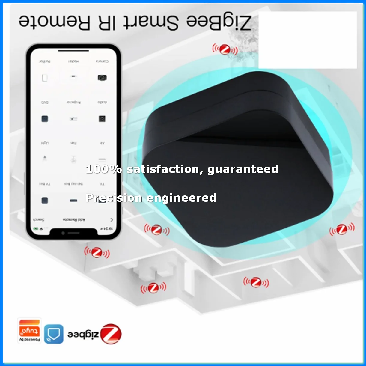

UFO-R11 ZigBee Air Conditioner TV IR Remote for Home Universal Infrared Remote Controller Powered By Tuya-A23U