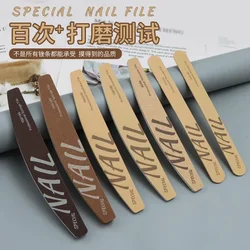 1/7pcs Nail File Limas 80/100/150/180/240 Grit Professional Sandpaper Cuticle Remover Buffer Files Manicure Tool Set Uñas