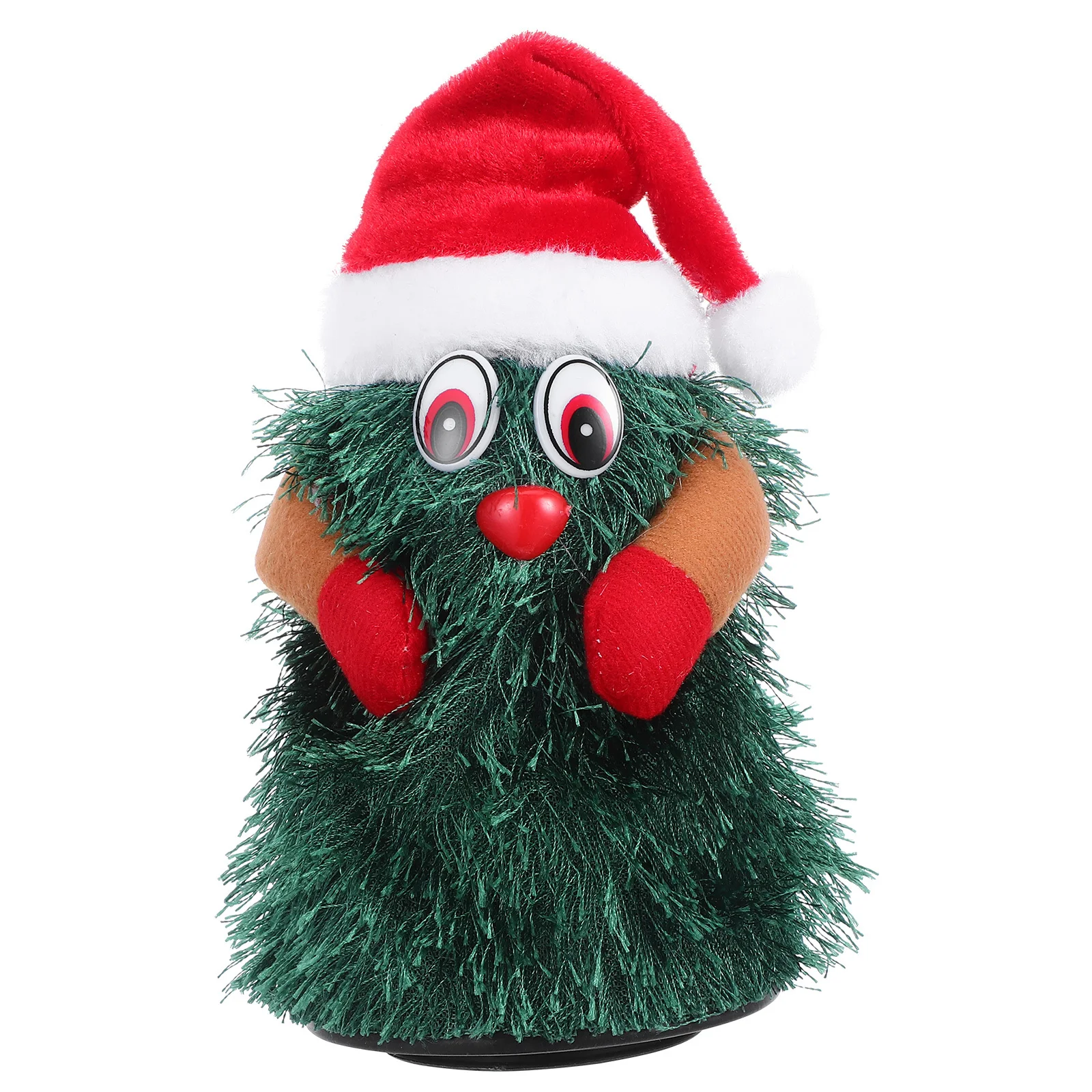 電動クリスマス回転式ホリデーデコレーション 室内クリスマスダンシングオーナメント ミニテーブルデコレーション 家族向け