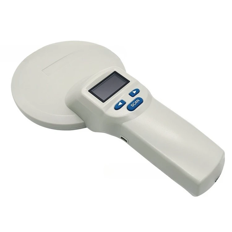 Handheld FDX-B 134.2K Animal Tag Card Reader Animal Ear Tag Collector Glass Tube Tag Card Reader