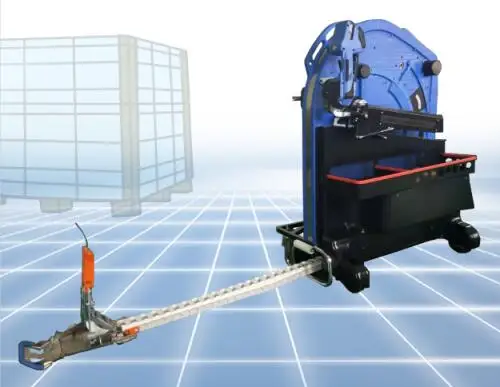 ماكينة تجليد البليت الأوتوماتيكية من تاو لو TP-800 ماكينة تجليد البليت بحزام PP #4