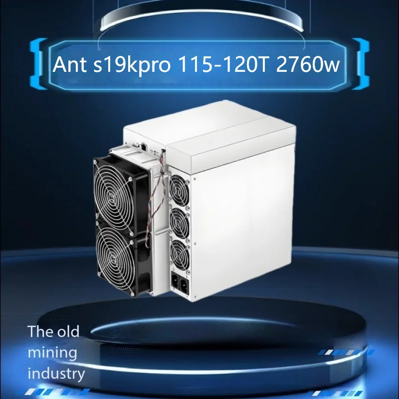 Bitmain Antminer S19K pro 115-120T 2760W Bitcoin Miner for Cryptocurrency Mining